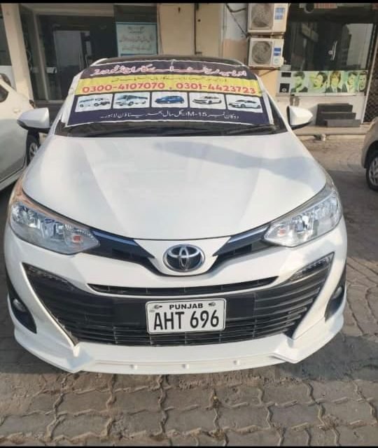 Toyota Yaris for rent in Lake City Lahore